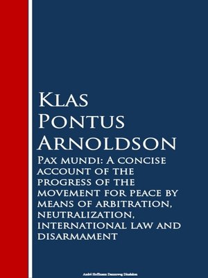 cover image of Pax mundi